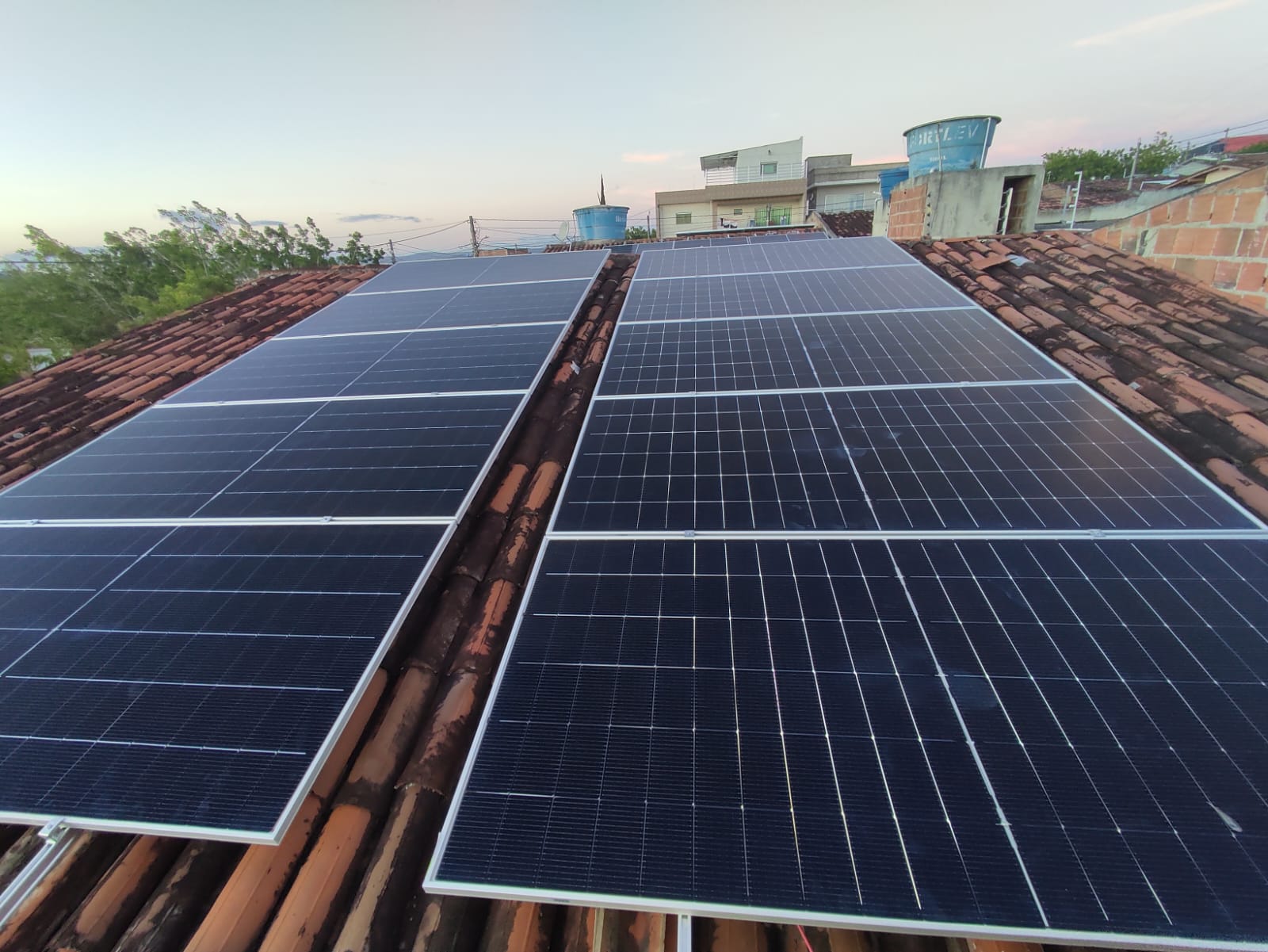 Instalação residencial Ferreira Solar